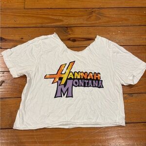 (985) CROPPED HANNAH MONTANA SHIRT